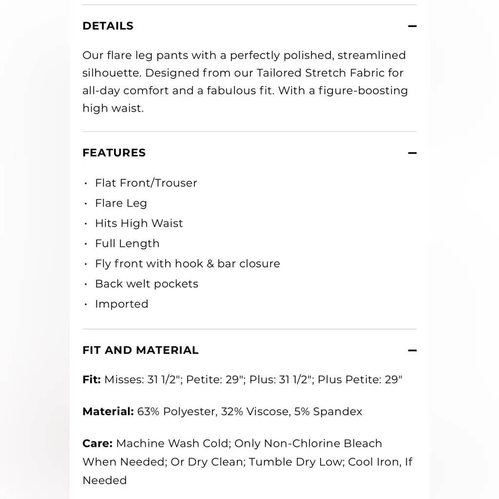 Talbots Providence Pants Indigo - Image 3