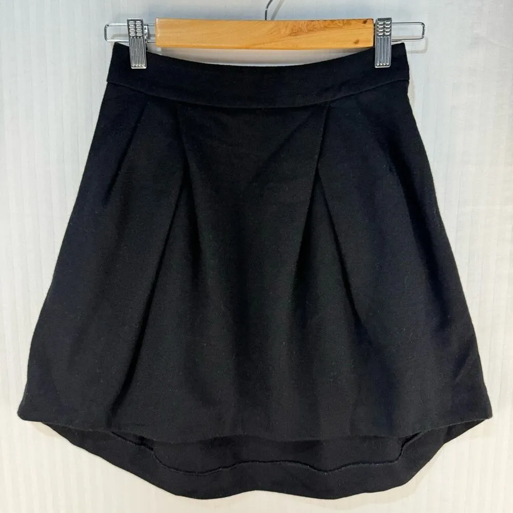 Plaze %100 Wool Pleated High - Image 3