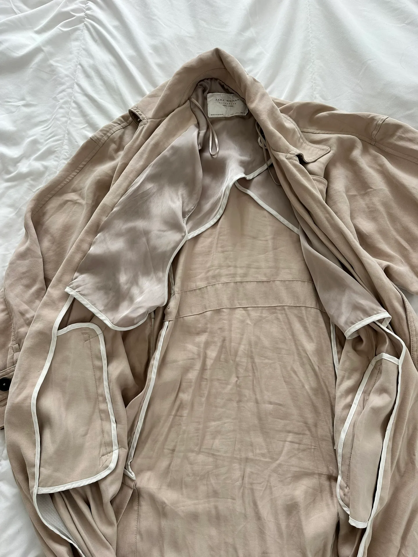 Beige Trench Coat - Image 4