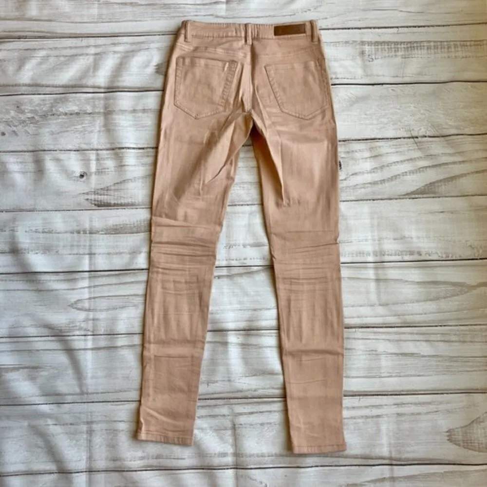 Francesca's Harper Blush Pink Color Zipper Ankle Jeans Size 25 - Image 7