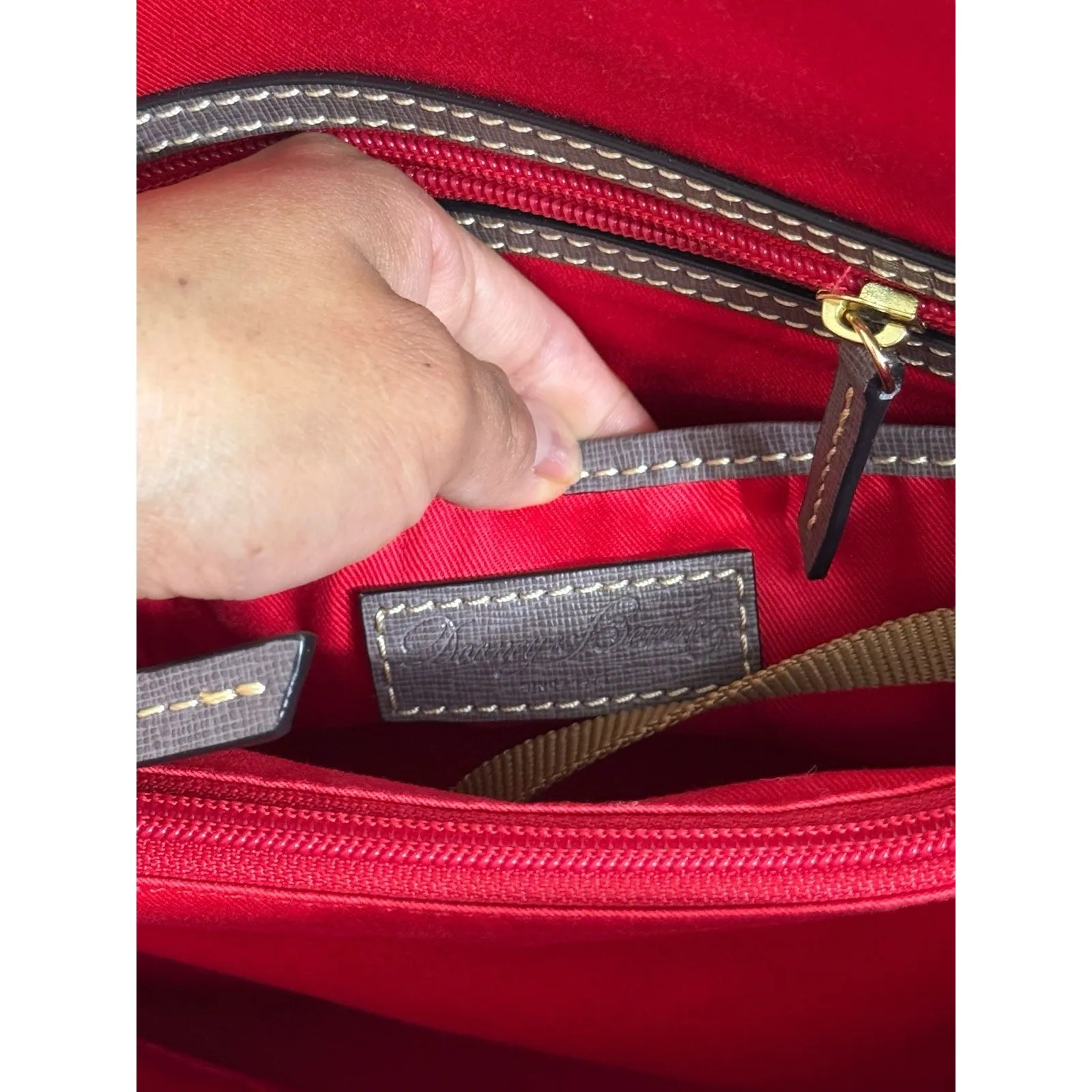 DOONEY & BOURKE‎ crossbody Purse Elephant Color New - Image 7