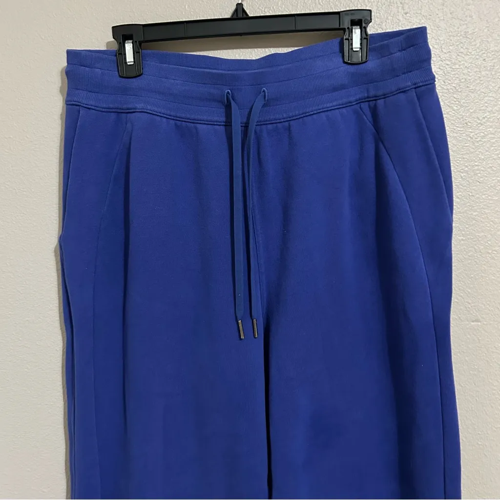 Lululemon Scuba Blue High Rise Relaxed Jogger Sweat Pants Women’s Size 12 - Image 5
