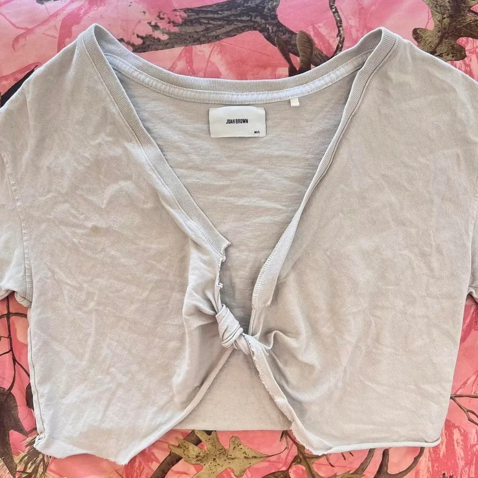 twist tee cream beige cotton tshirt - Image 7