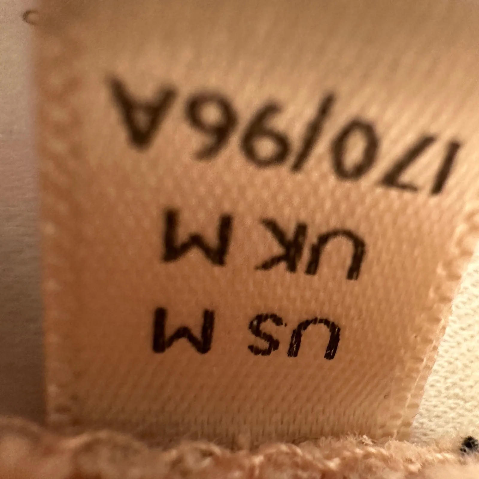 We The Free Free People‎ Striped Long Sleeve Top M Peach Speckled Grunge - Image 6