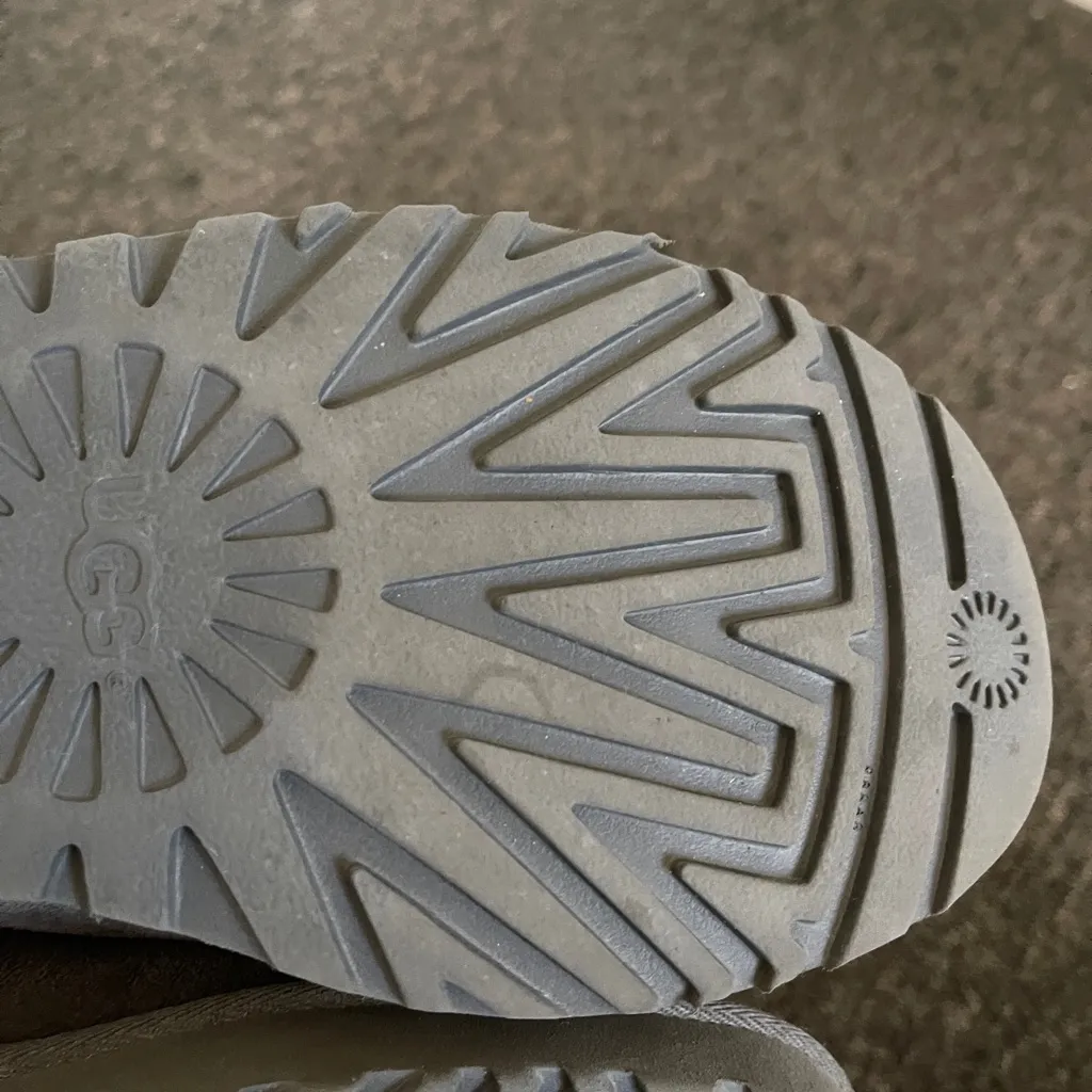 UGG Women’s 7 Bailey Button Triplet Triple Button Gray Classic Tall Boots size 7 - Image 10