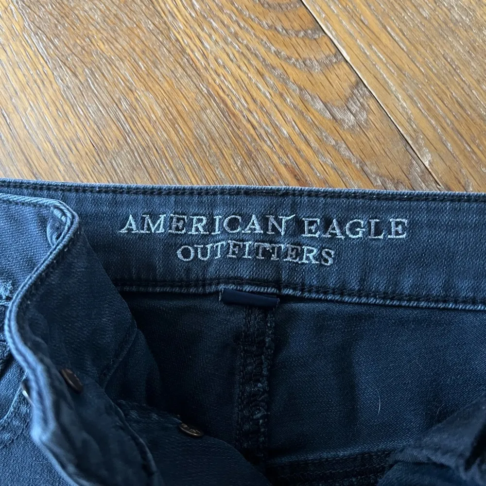 Black American Eagle Shorts - Image 4