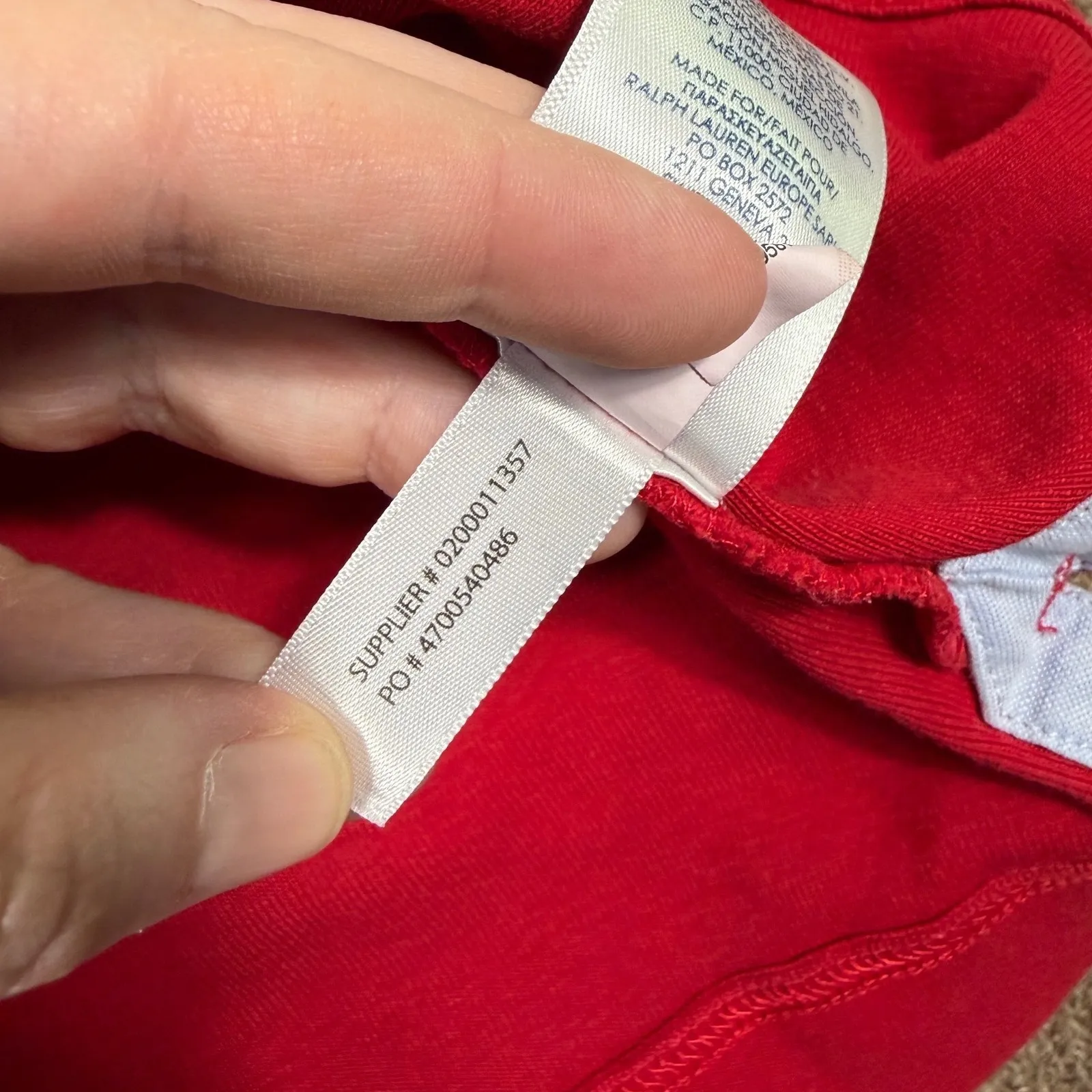 Y2K Chaps Red Corduroy Lace Up Sleeveless Dress Women's XL TG - Image 10