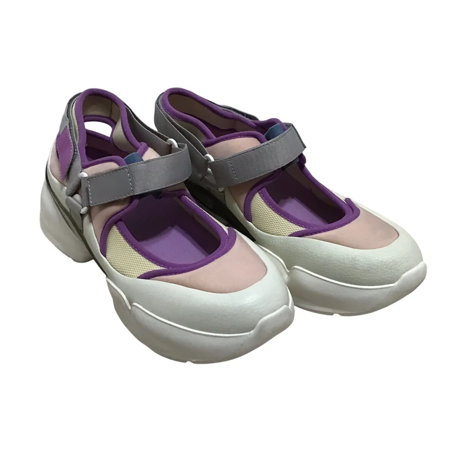 Kate Spade Cloud Cutout Womens Sneakers 7.5 Multicolor Purple Strap Designer Y2K - Image 3