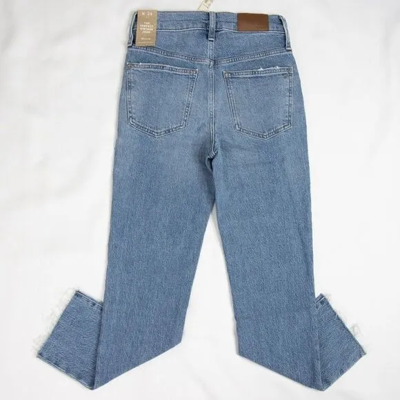 NEW‎ Madewell  Perfect Vintage Jean Enmore Wash Raw-Hem - Image 14