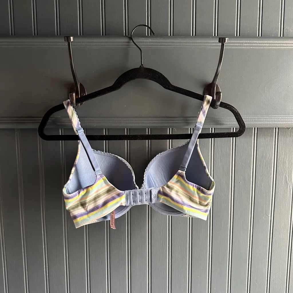 Victoria's Secret Body by Victoria Perfect Shape Pastel Striped Bra - Image 2