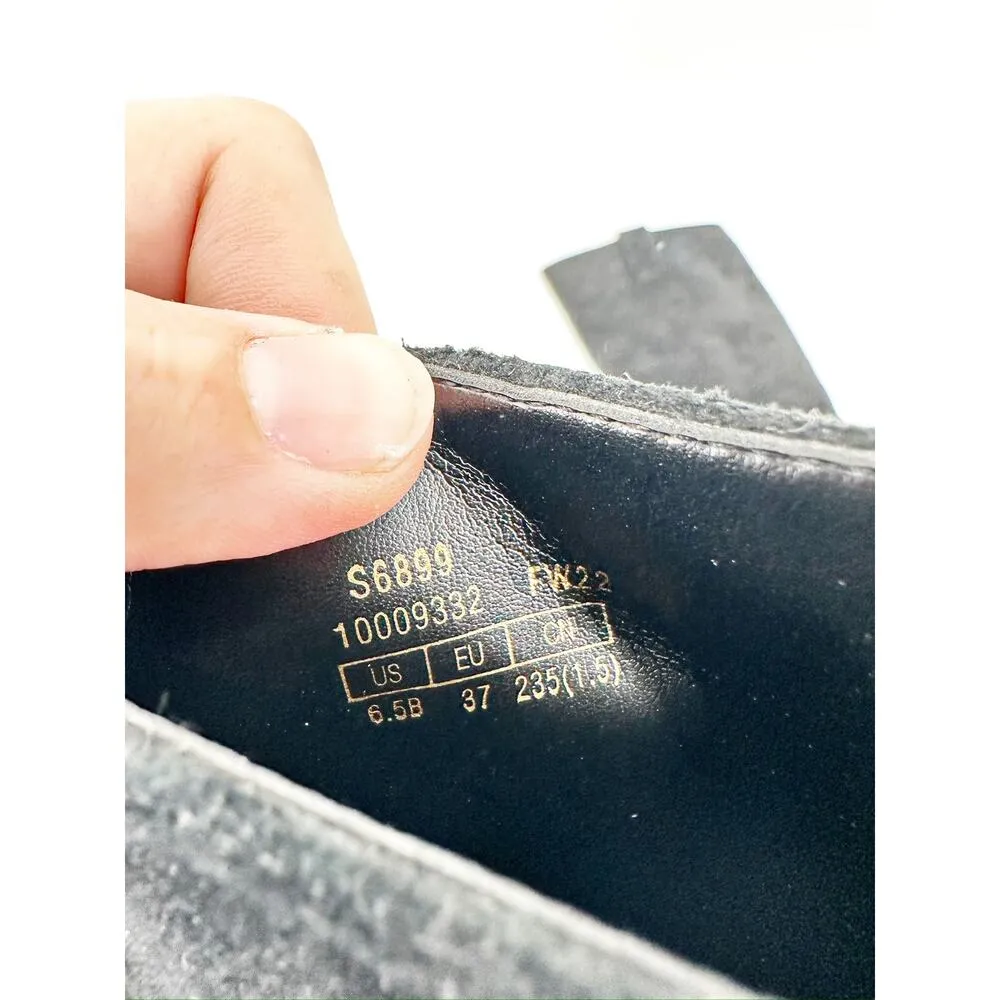 Stuart Weitzman Henley Black Suede Riding Boots 6.5 - Image 3