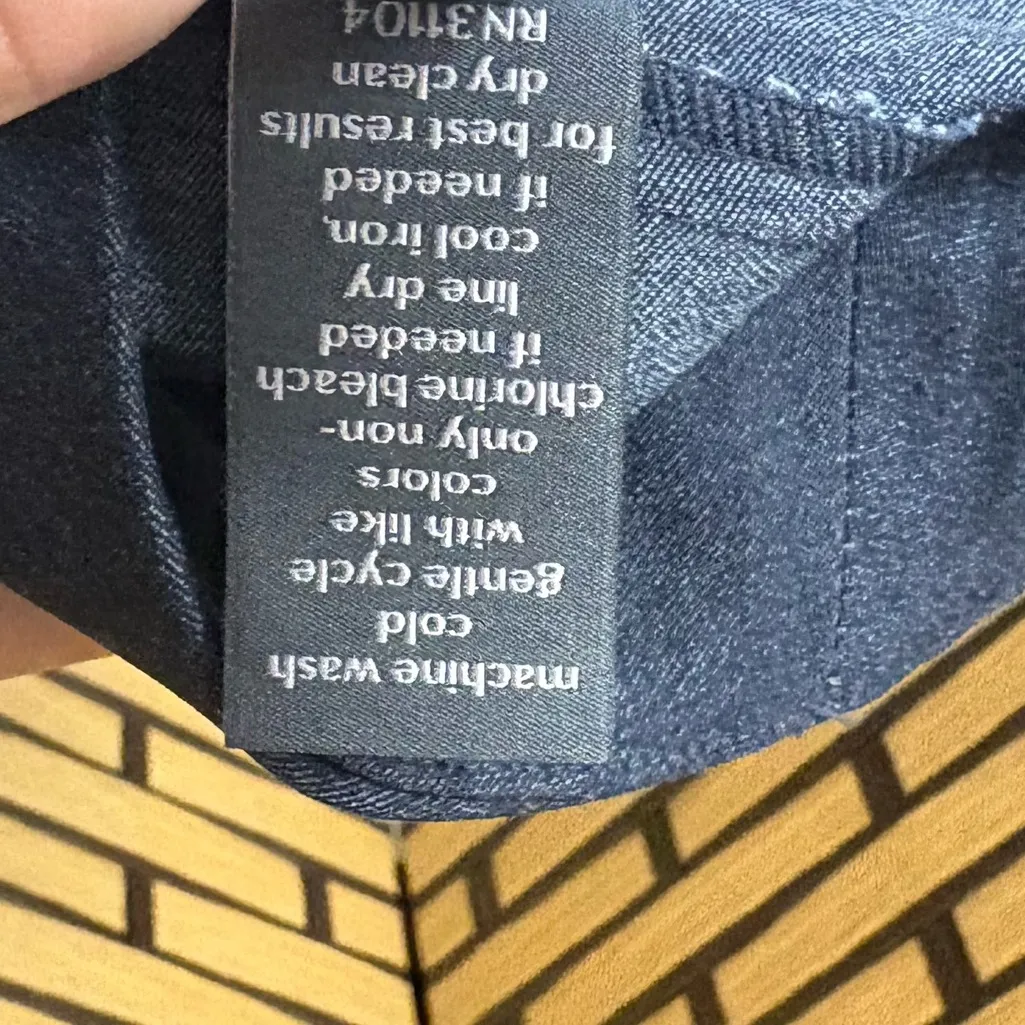 The Limited Indigo Pull On Pants Size 4‎ - Image 7