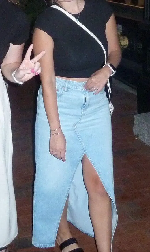 Maxi Denim Skirt - Image 3