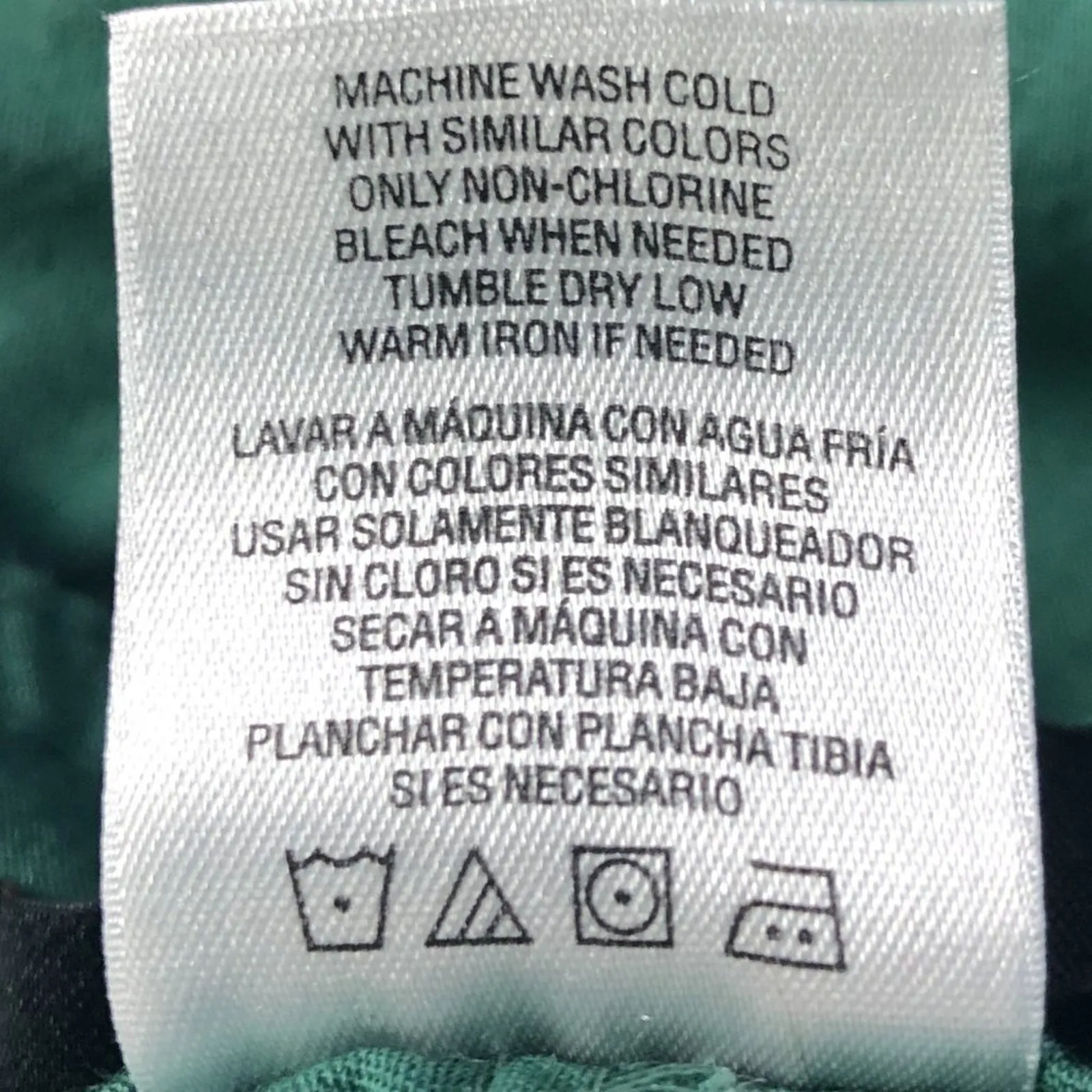 1955 Vintage Womens Hipster Shorts 13 Waist Tie Coquette Chic Minimalist Casual Green Size undefined - Image 8