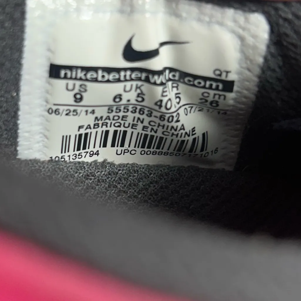 Nike Air Max + 2013 Waffle Skin Women's Vibrant Pink Sneakers Size 9 - Image 7