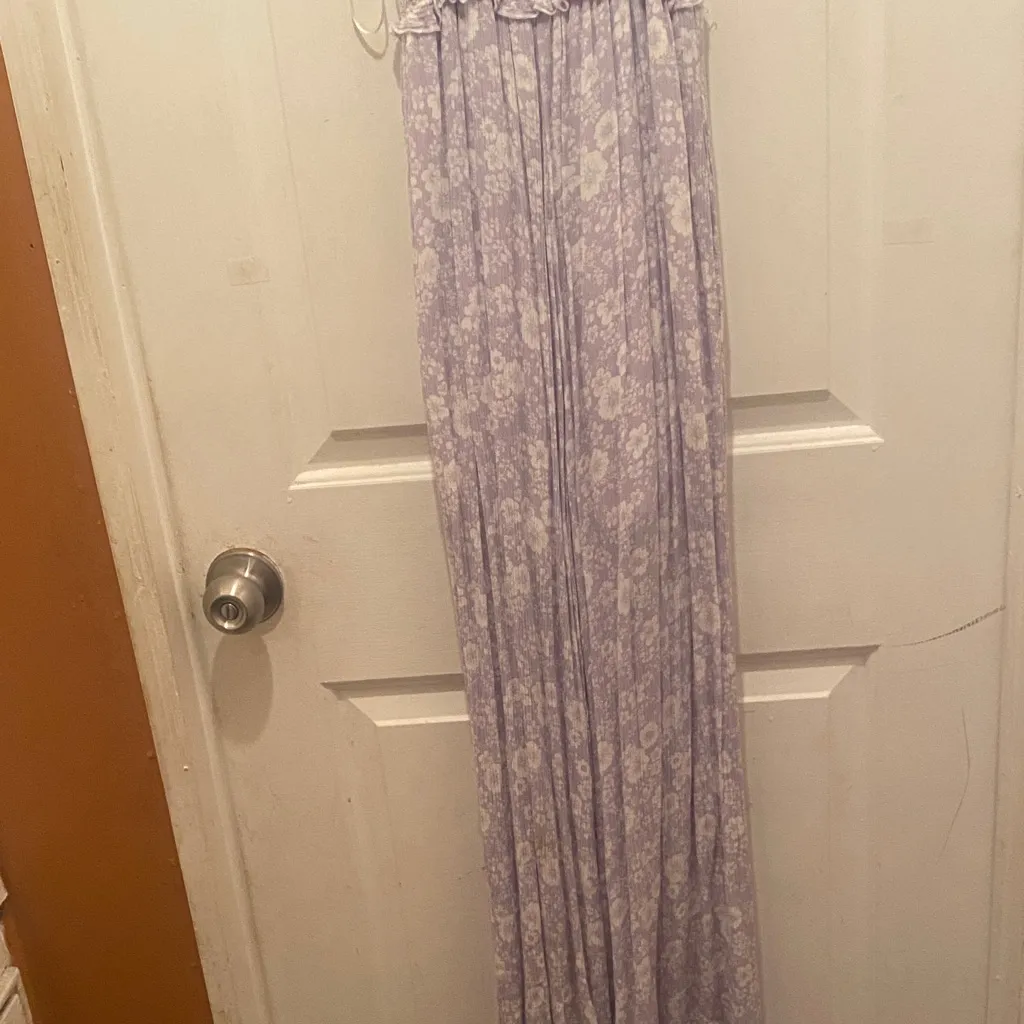 Miami Lavender Floral Jumpsuit - Image 9