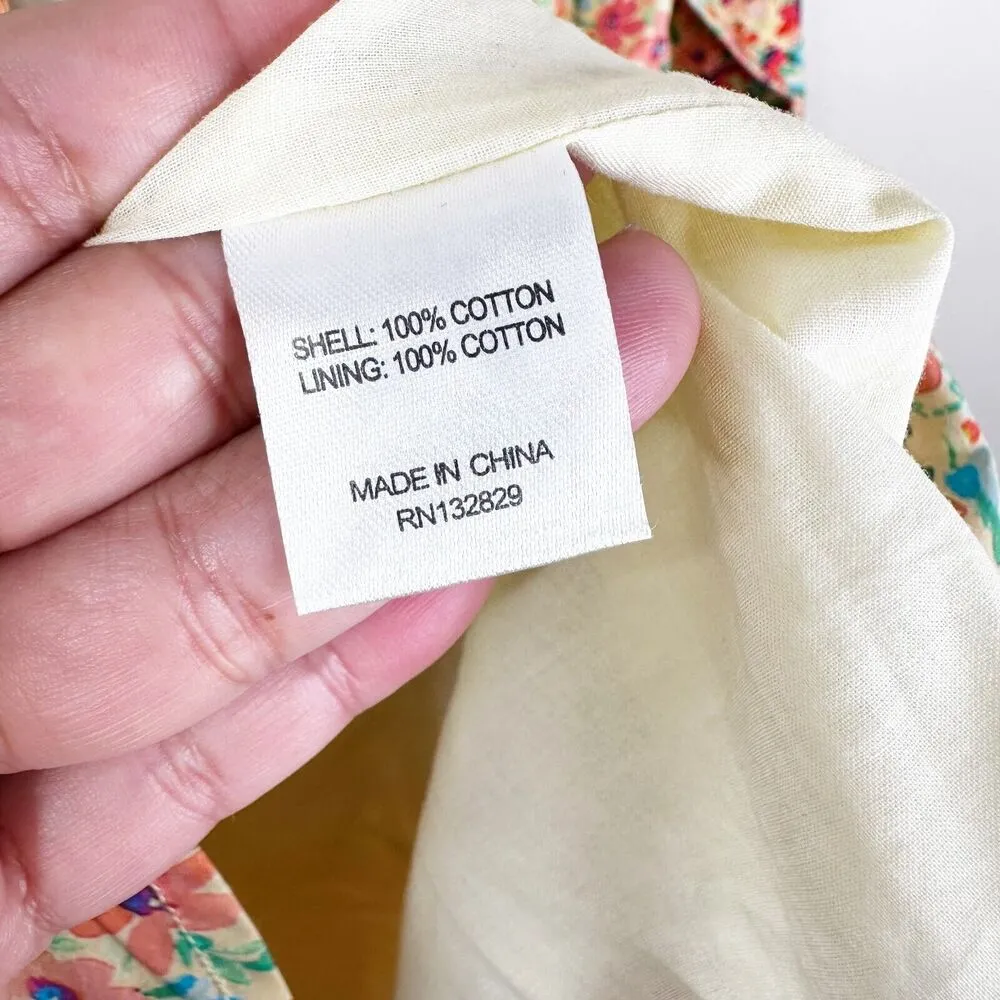 NEW Lovers + Friends Revolve Aja Mini Dress in Summer Field Floral Size Small - Image 12