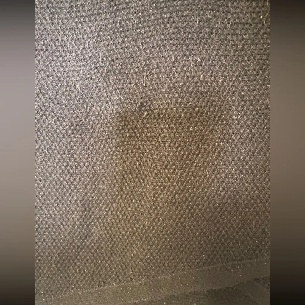 ⭐️Madewell black waffle knit asymmetrical sweater size small - Image 4