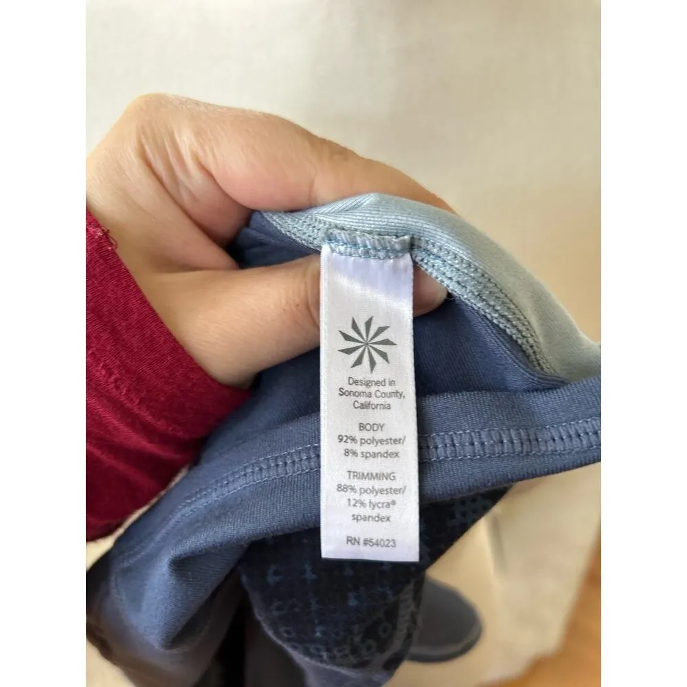 Athleta Running Wild 2.0 Electro Blue Quarter Zip Long Sleeve Jacket - Image 6