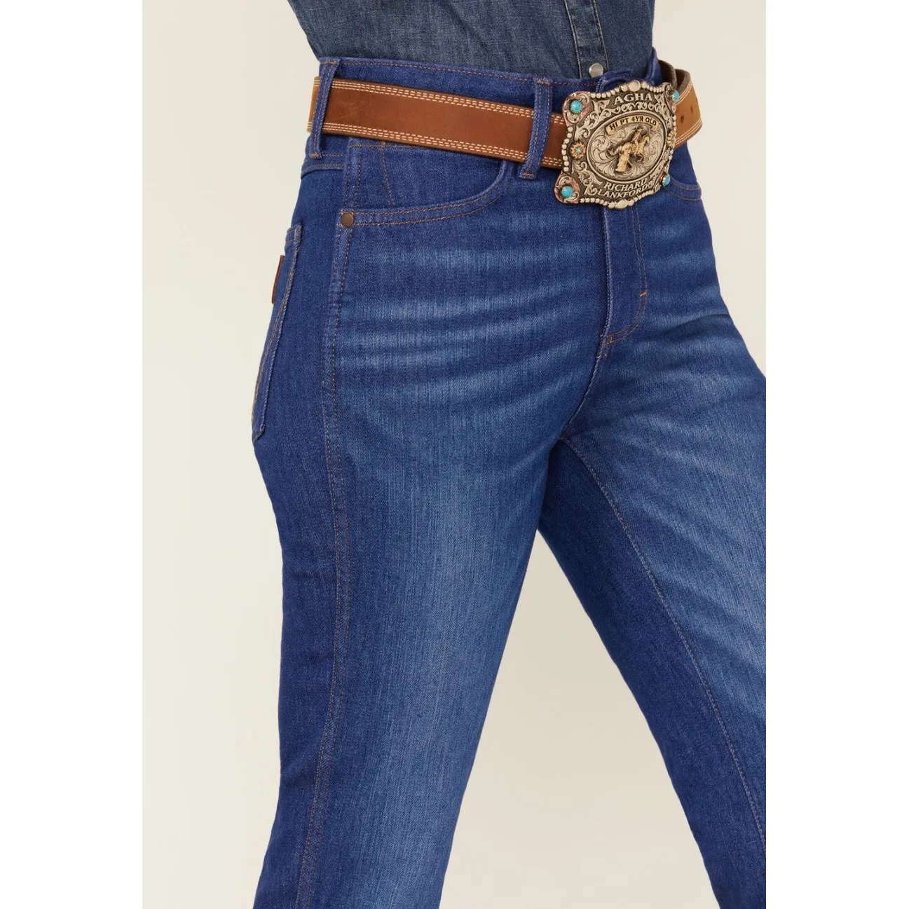 112352979 Wrangler Women's Retro® Bailey High Rise Trouser Jean - Bailey 26 x 32 - Image 3