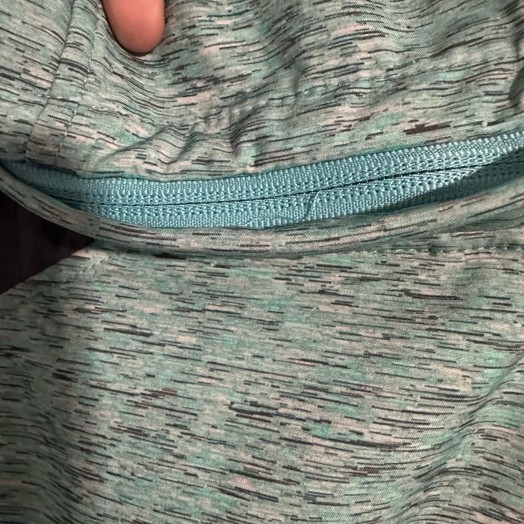 Grey Blue & Black Hooded Jacket Insulated Free Country XL Hiking Winter - Image 4