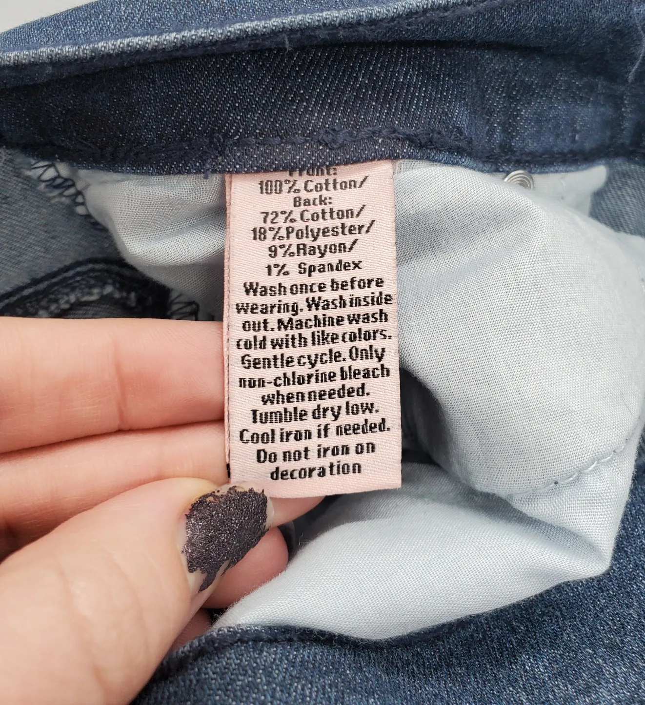 Vintage Embellished Skinny Jeans - Image 7