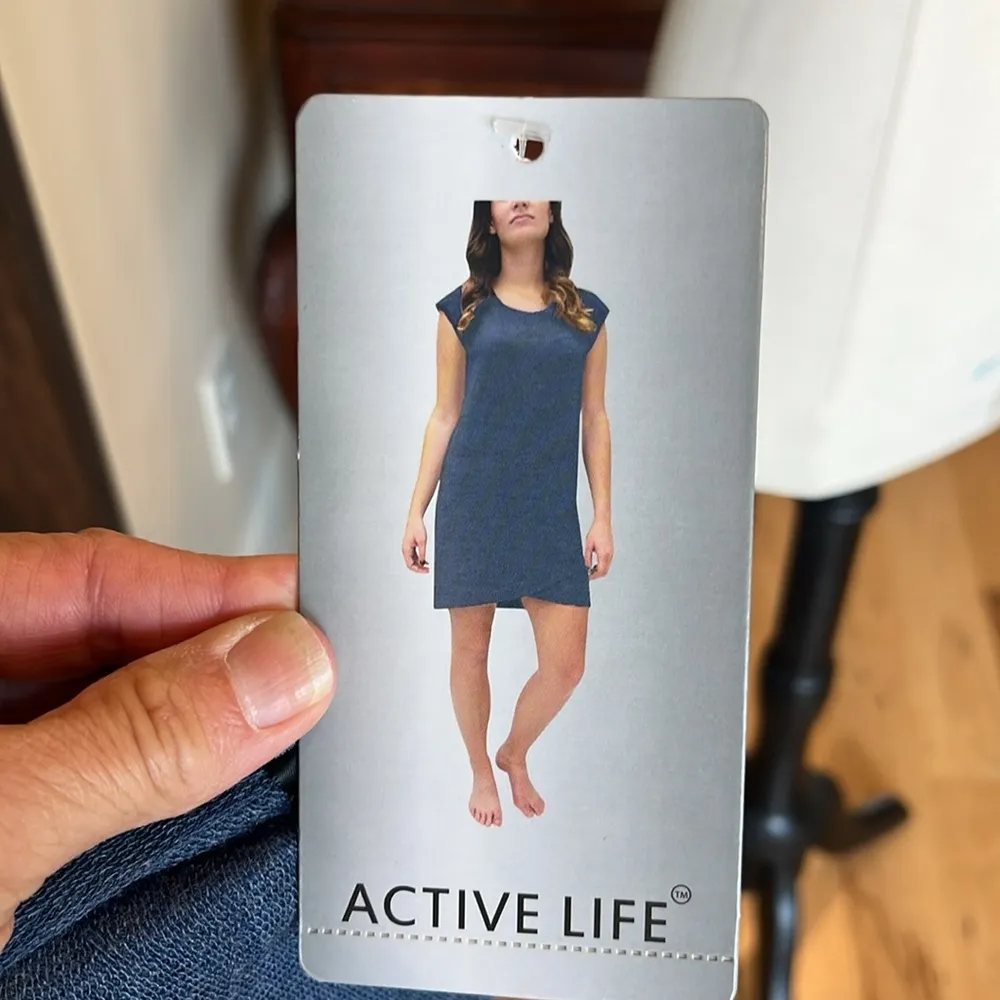 Comfy Heather Sailor Blue Super Soft Dress New - Image 8