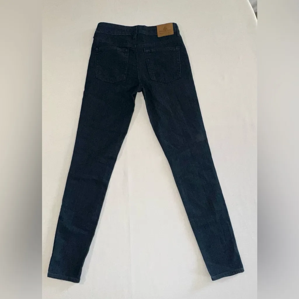 American Giant • 218 Skinny Stretch Indigo Jeans Womens Size 25 Mountain Wash Blue - Image 4