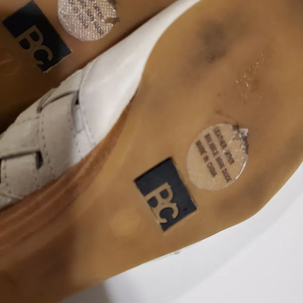 🔥SALE🔥Because Life Is A Dance Floor White Tie Up Shoes 7 - Image 4