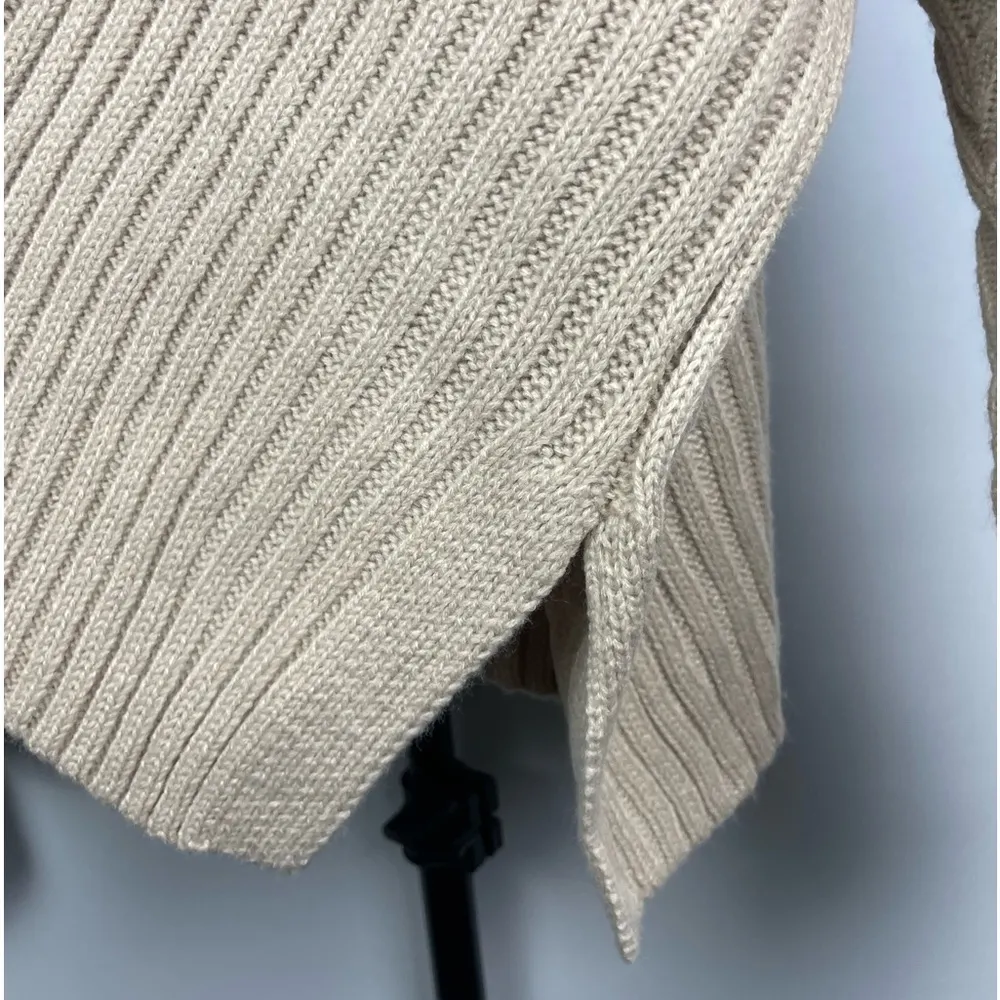 Revolve‎ LBLC The Label Oatmeal Ribbed Knit Casey Sweater - Image 8