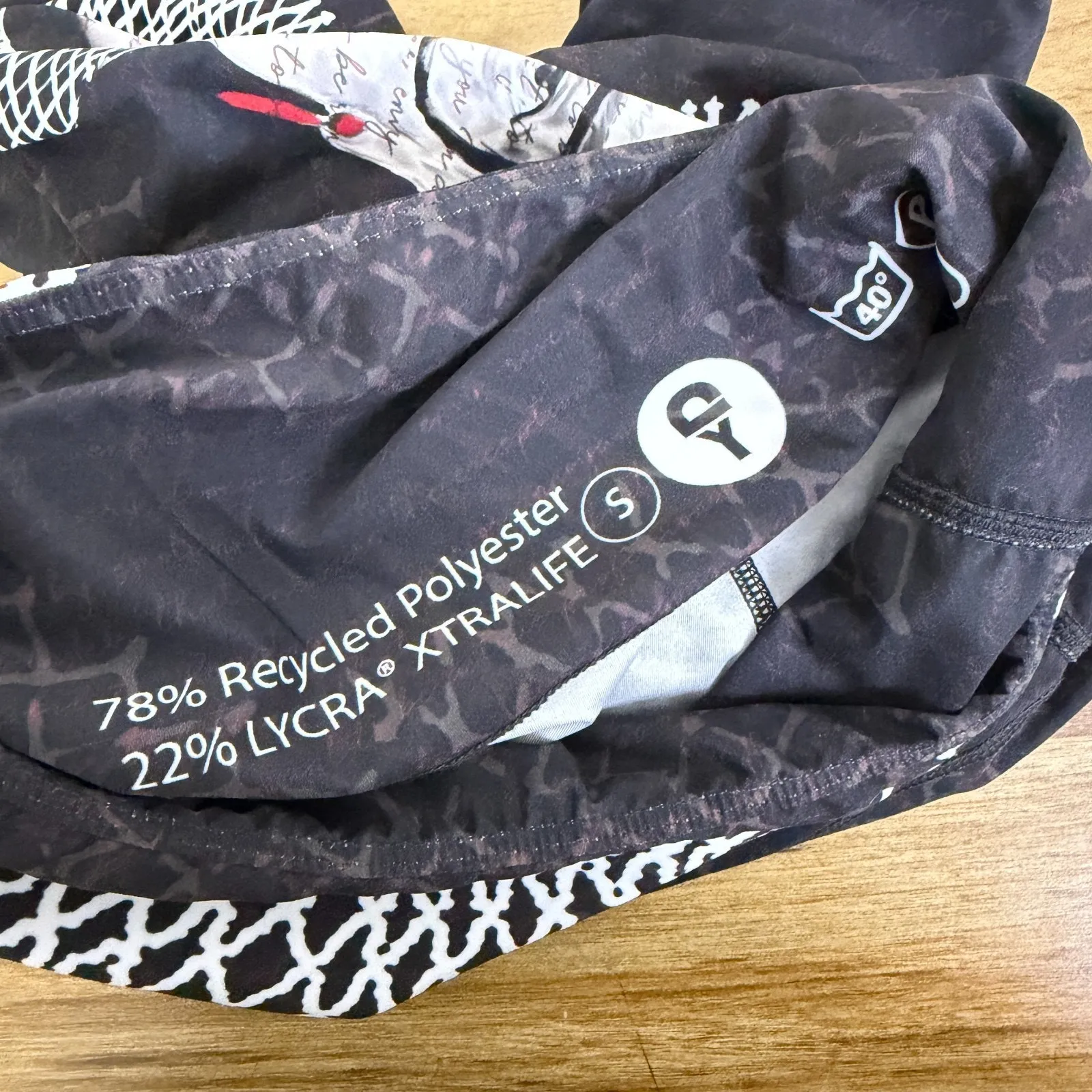 Yoga Democracy RGB Ruth Bader Ginsberg Leggings Womens Small Black Gym Stretch - Image 11