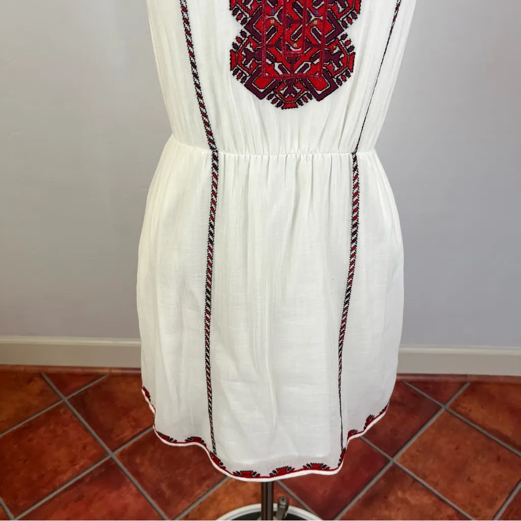 Madewell Embroidered Nora Tassel Dress - Image 5