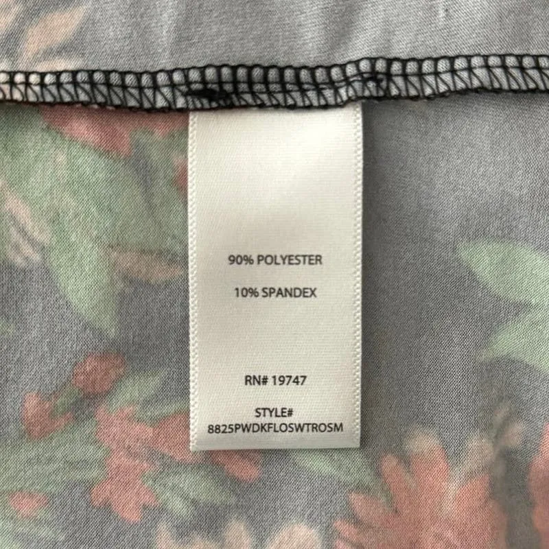 Pioneer‎ Woman Shirt Womens Medium Black Red Floral Flower Casual Bloomcore - Image 8