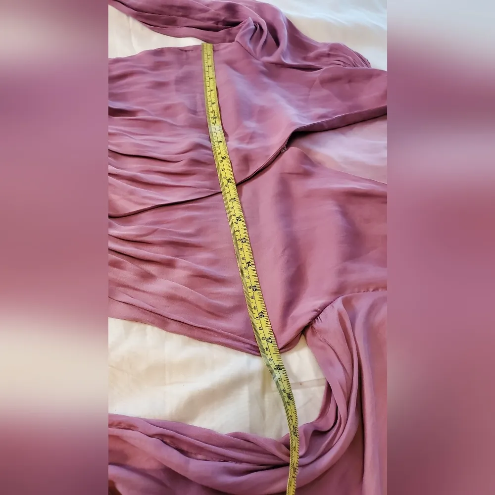 DO+BE Lilac Long Sleeve Tiered Mini Dress Size S NWOT - Image 5