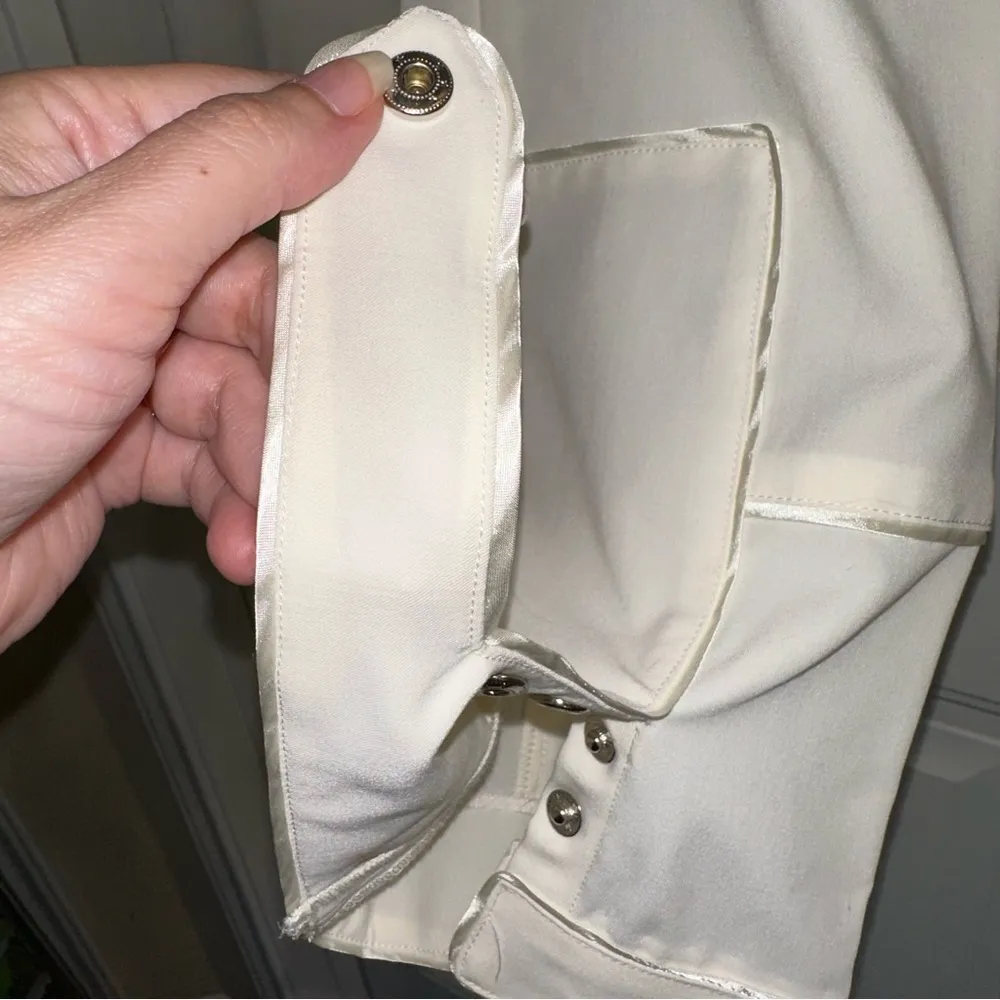 NWT Sheri Bodell cream capri pants women 6 - Image 6