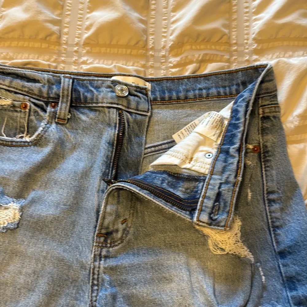 Abercrombie & Fitch A&F Denim Jean Shorts - Image 2