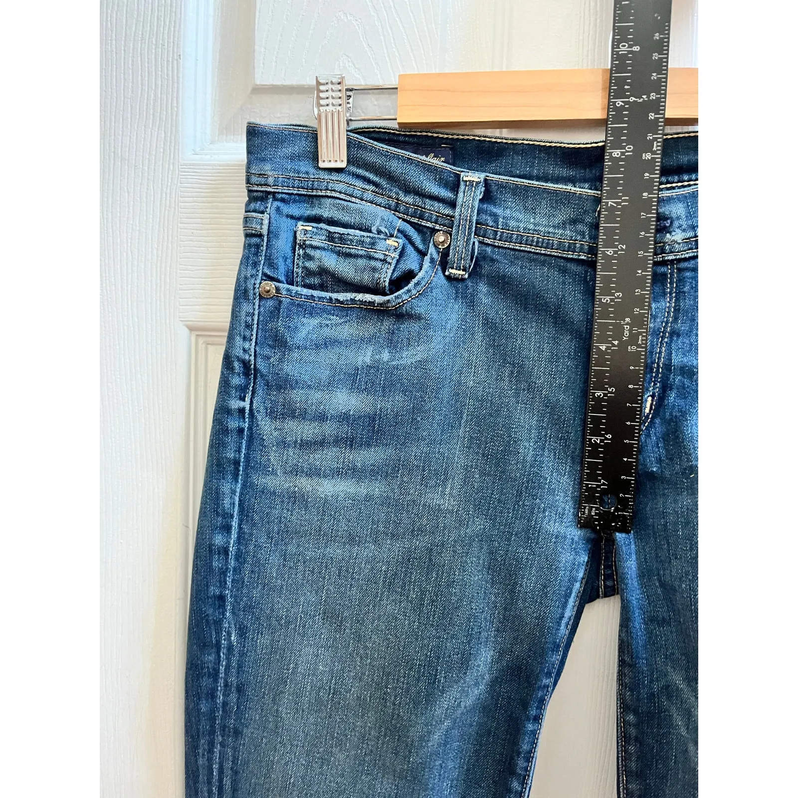 Y2K Citizens of Humanity x Jerome Dahan Ingrid Low Rise Flare Jeans Size 31 USA - Image 8