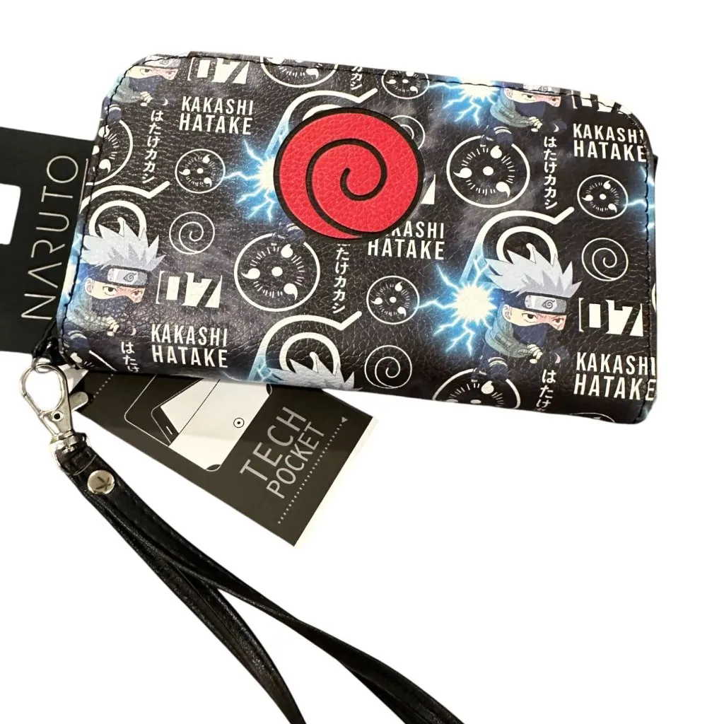 NARUTO Shippuden Tech Wristlet Clutch Wallet NEW - Image 3