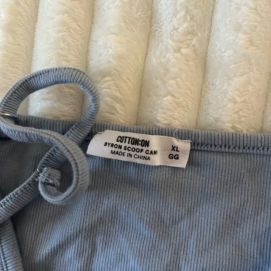 Cotton On Slate Blue Tank Top - Image 4