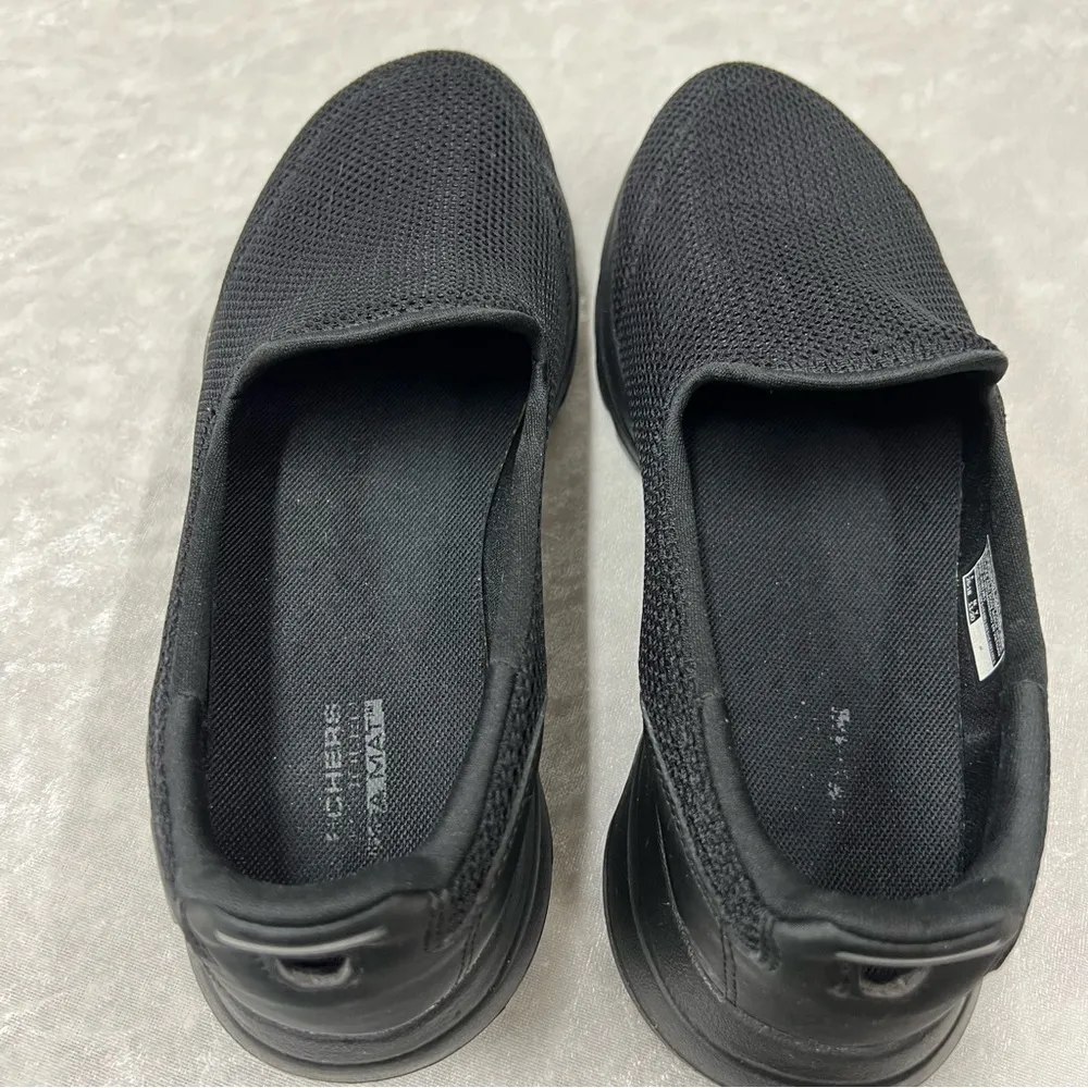 SKECHERS Go Walk 5 Women’s size 7.5 black Slip On quick fit Shoes SN 15901 - Image 8