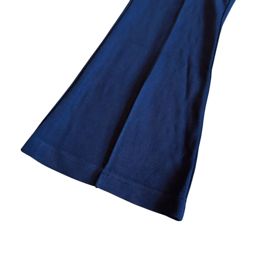 Tuckernuck Atlantic-Pacific Penny Kick Flare Pants Navy Blue Pointe Size Small - Image 6