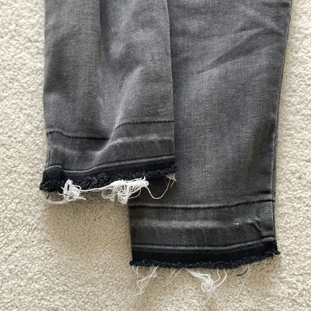 Grey Jessica Simpson Ripped Kiss Me Super Skinny Jeans - Image 9