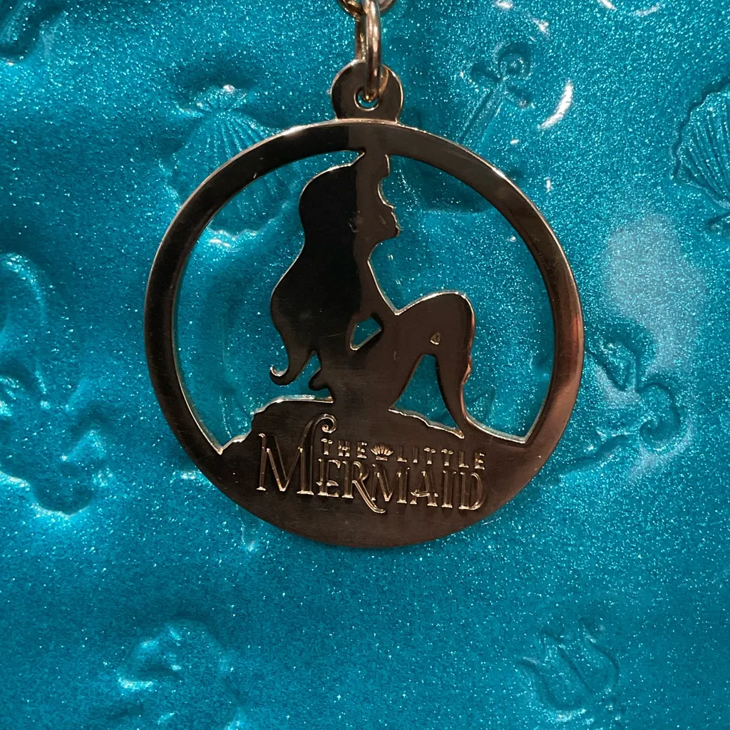 LOUNGEFLY DISNEY THE LITTLE MERMAID LARGE TOP HANDLE BAG - Image 3