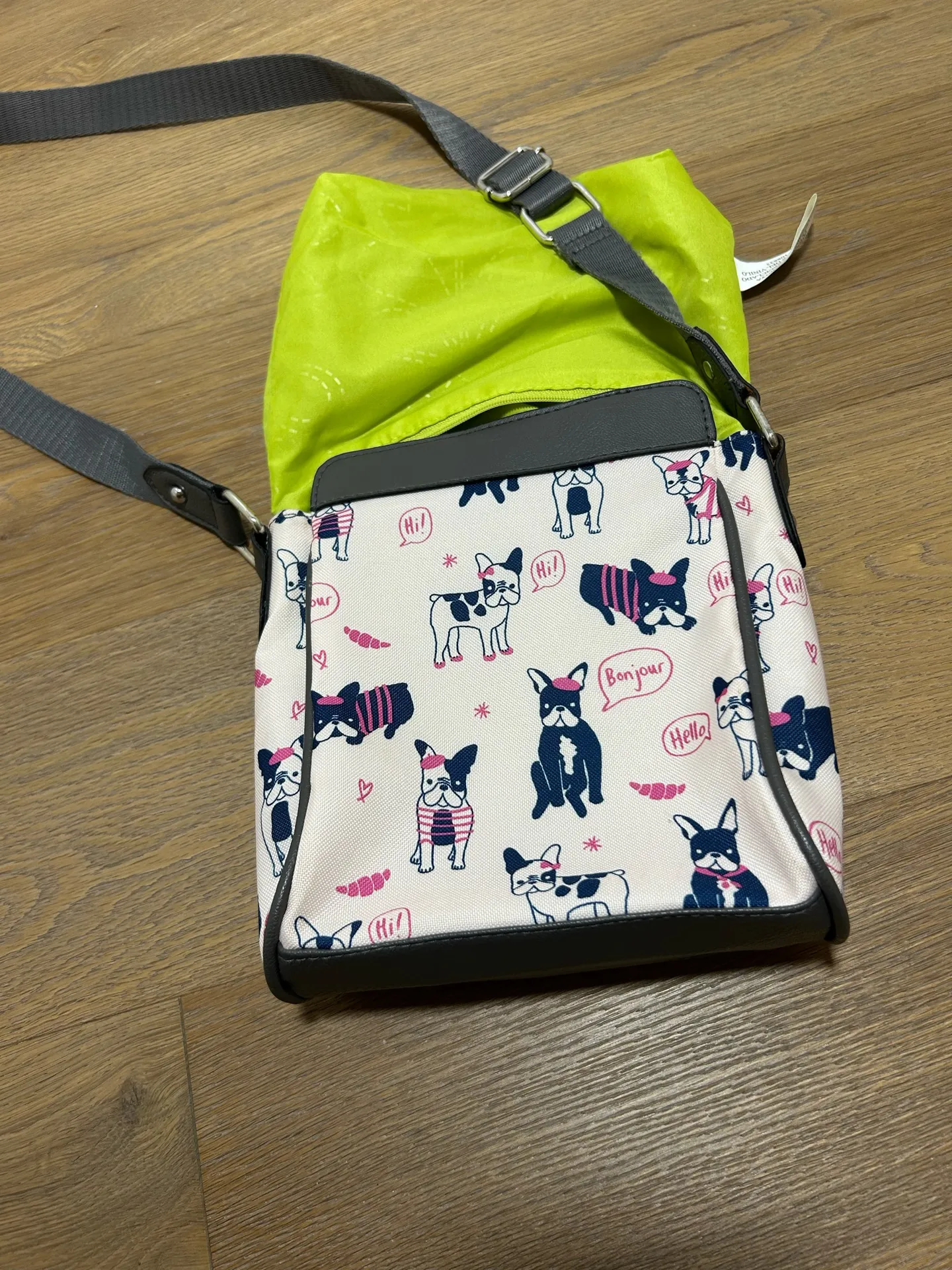 Frenchie Bulldog crossbody purse - Lily Bloom - Image 7