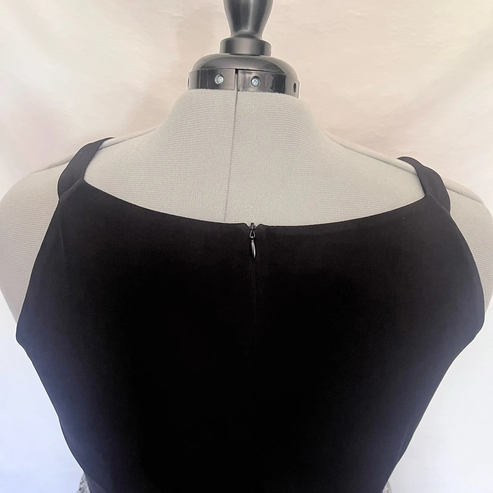 Robbie Bee Maxi Dress Sz XXL Boho Resort Paisley Minimalist Goth Tie Belt Lined - Image 14