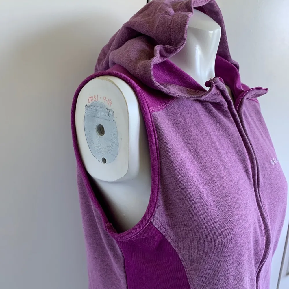 Columbia full zip hoodie vest - Image 2