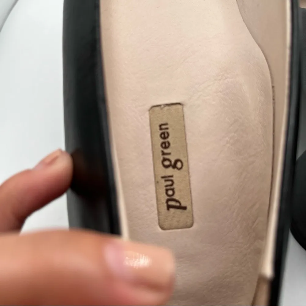 NWOB PAUL GREEN black leather heels size UK 5.5 US 8
Samona Pump In Black Nappa - Image 7