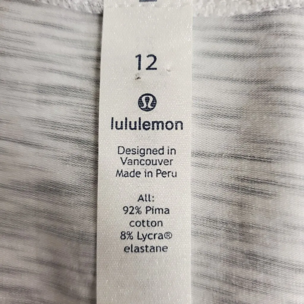 lululemon athletica Gray Long Sleeve Tee - Image 4