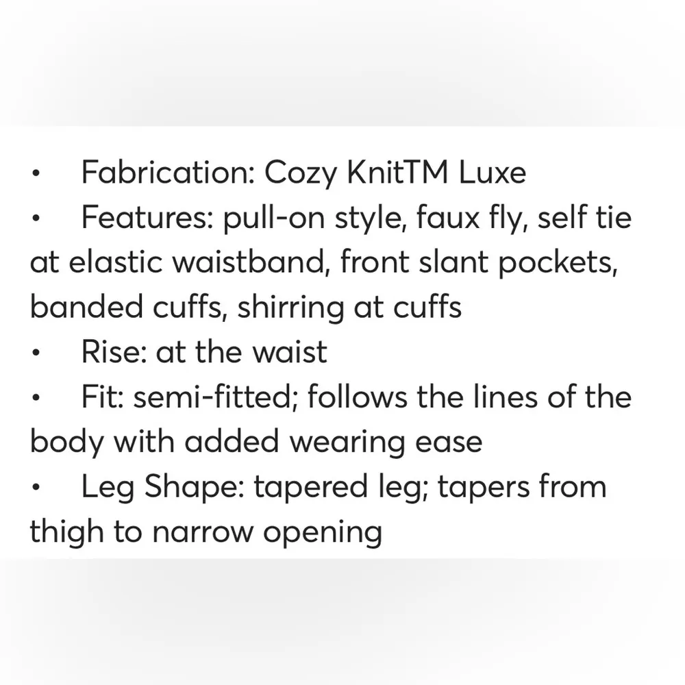 ANY BODY joggers lightweight elastic waistband drawstring pink blue NEW size M Size M - Image 13