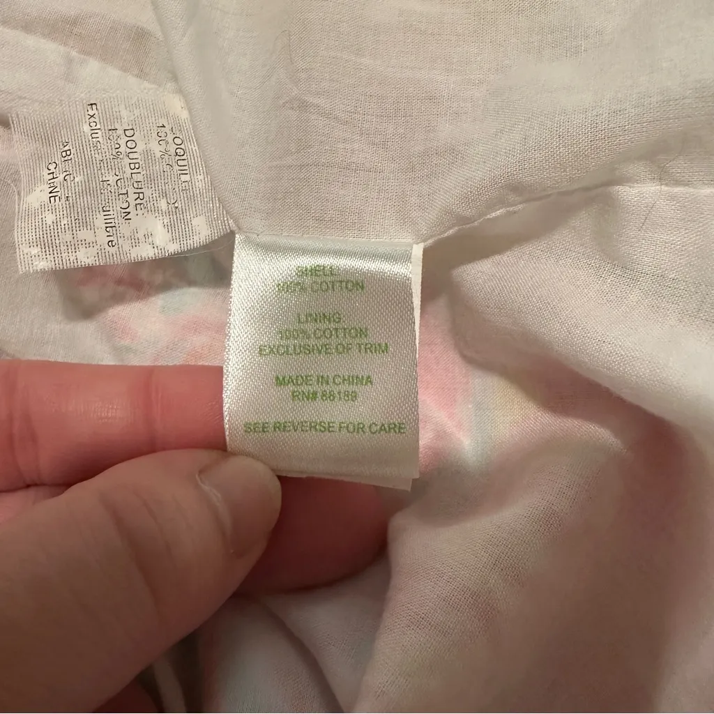 Lilly Pulitzer Franco Patchwork Dress Size 4‎ Cotton Colorful Bright Print - Image 10